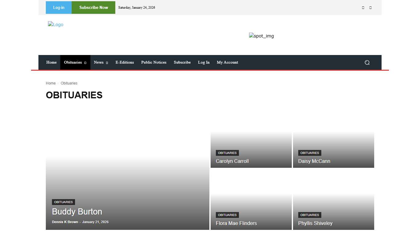 Obituaries Lewis County Herald